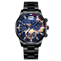 FULAIDA / GENEVA Men's Analog Metal Bracelet Watch