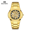 BESTWIN Skeleton Automatic Mechanical Men's Watch – 10 Styles
