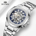 BESTWIN Skeleton Automatic Mechanical Men's Watch – 10 Styles