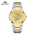 BESTWIN Skeleton Automatic Mechanical Men's Watch – 10 Styles