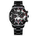 FULAIDA / GENEVA Men's Analog Metal Bracelet Watch