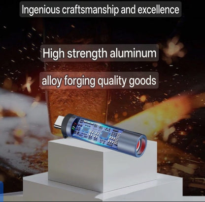 type-c lighter mobile supported USB type c lighter no battery just blow and use