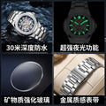 Men's Automatic Skeleton Watch – Luminous Waterproof Mechanical Wristwatch