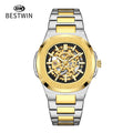 Men's Automatic Skeleton Watch – Luminous Waterproof Mechanical Wristwatch