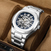 Men's Automatic Skeleton Watch – Luminous Waterproof Mechanical Wristwatch