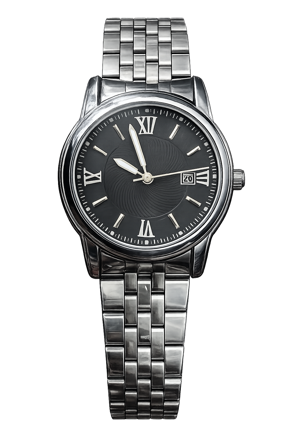 Lodge Women’s Classic Silver Stainless Steel Watch – Vintage Style
