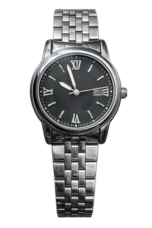 Lodge Women’s Classic Silver Stainless Steel Watch – Vintage Style